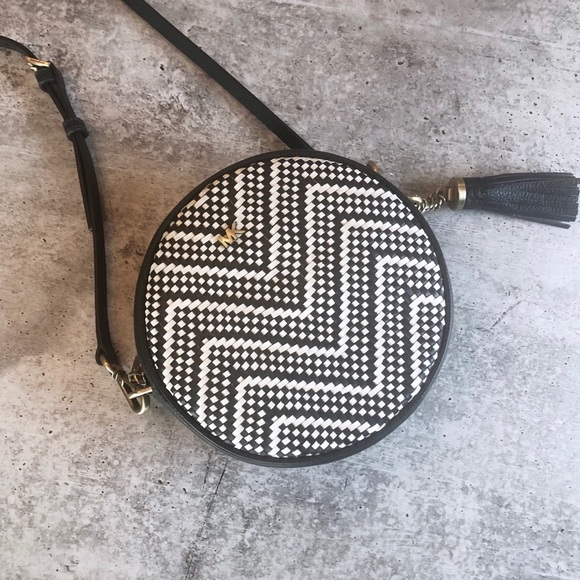 MICHAEL Michael Kors Handbags - NWT Michael Kors Woven Canteen Crossbody